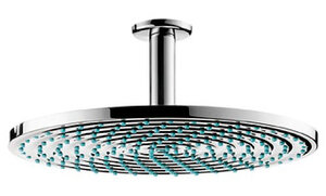 Изображение товара Верхний душ Hansgrohe Raindance Air 27494000, 240x240 мм, 1 режим струи, с держателем, хром