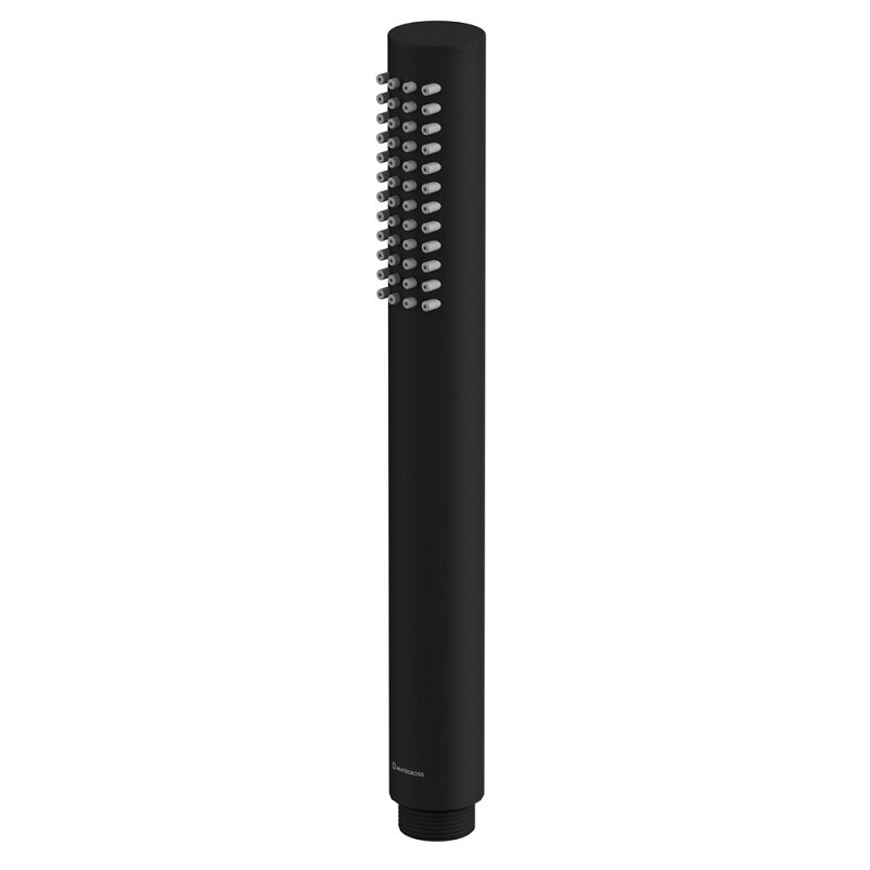 Изображение товара Душевая лейка Whitecross Y black MICRO-BL, цвет черный матовый