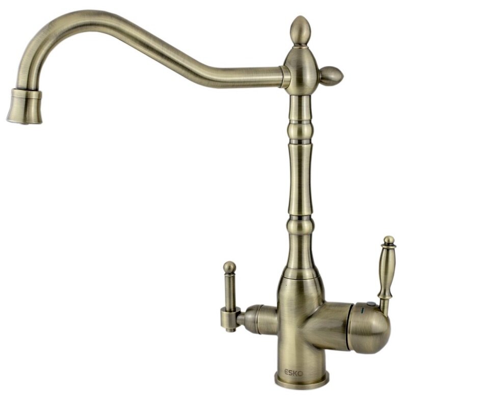 Изображение товара Смеситель Esko Florence FR 519 Br для кухни с подключением к фильтру