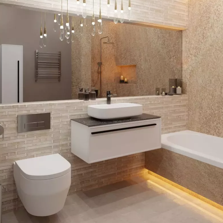 Изображение товара Тумба под раковину La Fenice Elba Bianca 90 см белая матовая