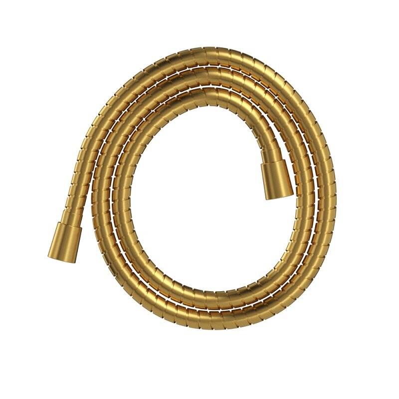 Изображение товара Шланг для душа Whitecross Y brushed gold 125 см с металлической оплеткой