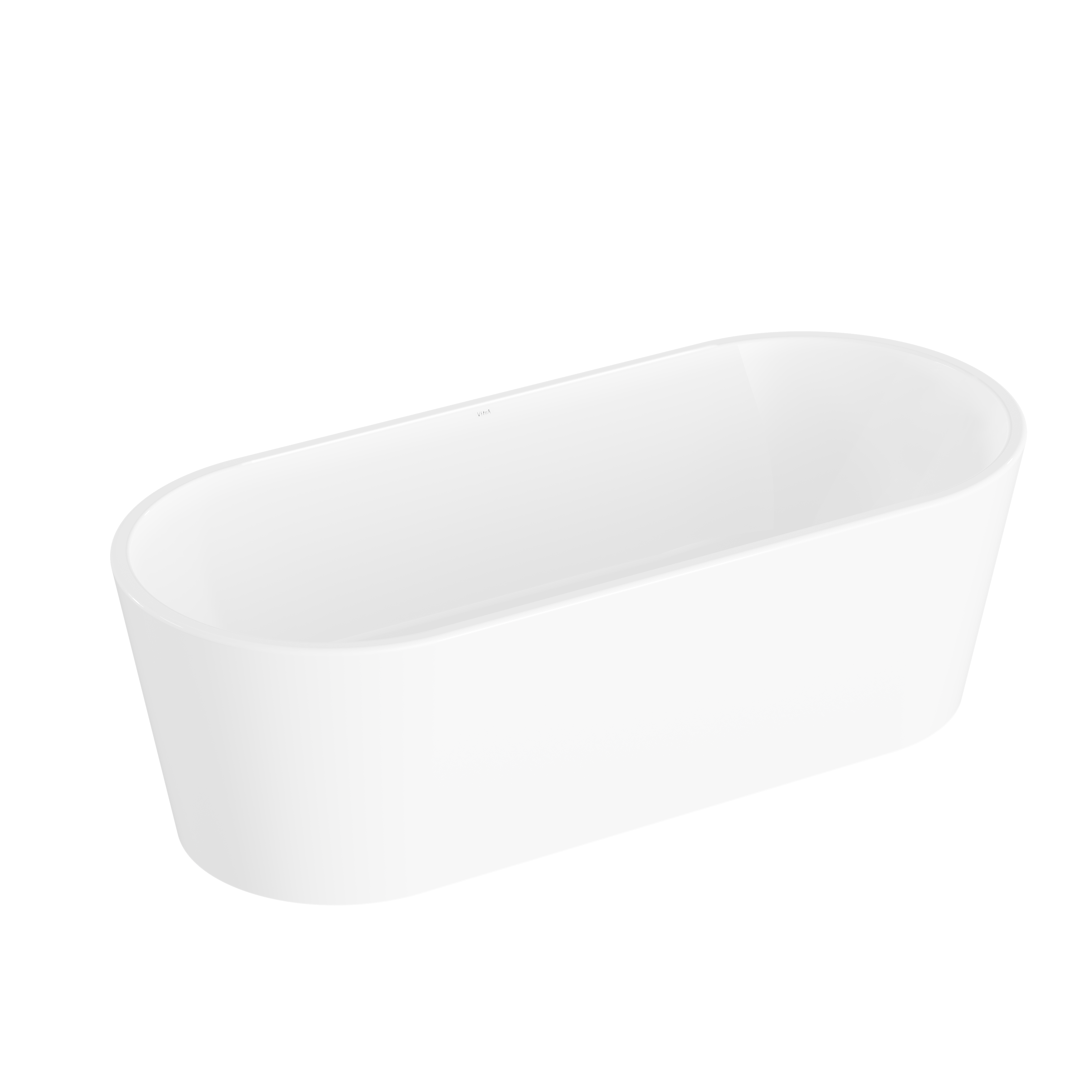 Изображение товара Акриловая ванна Vitra Geo 180x80 см белая отдельностоящая Изображение товара Акриловая ванна Vitra Geo 180x80 см белая отдельностоящая