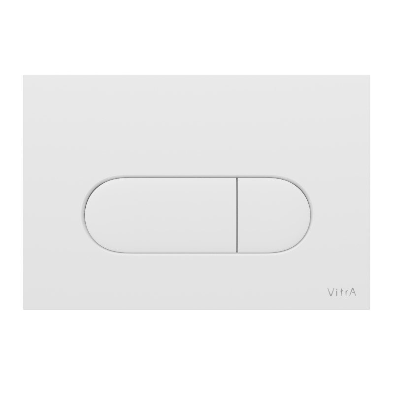 Изображение товара Клавиша смыва для унитаза Vitra Root Round 740-2200 механическая белая