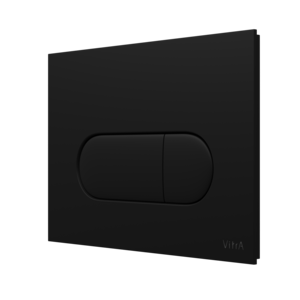 Изображение товара Клавиша смыва механическая Vitra Root Round 740-2211 черная матовая