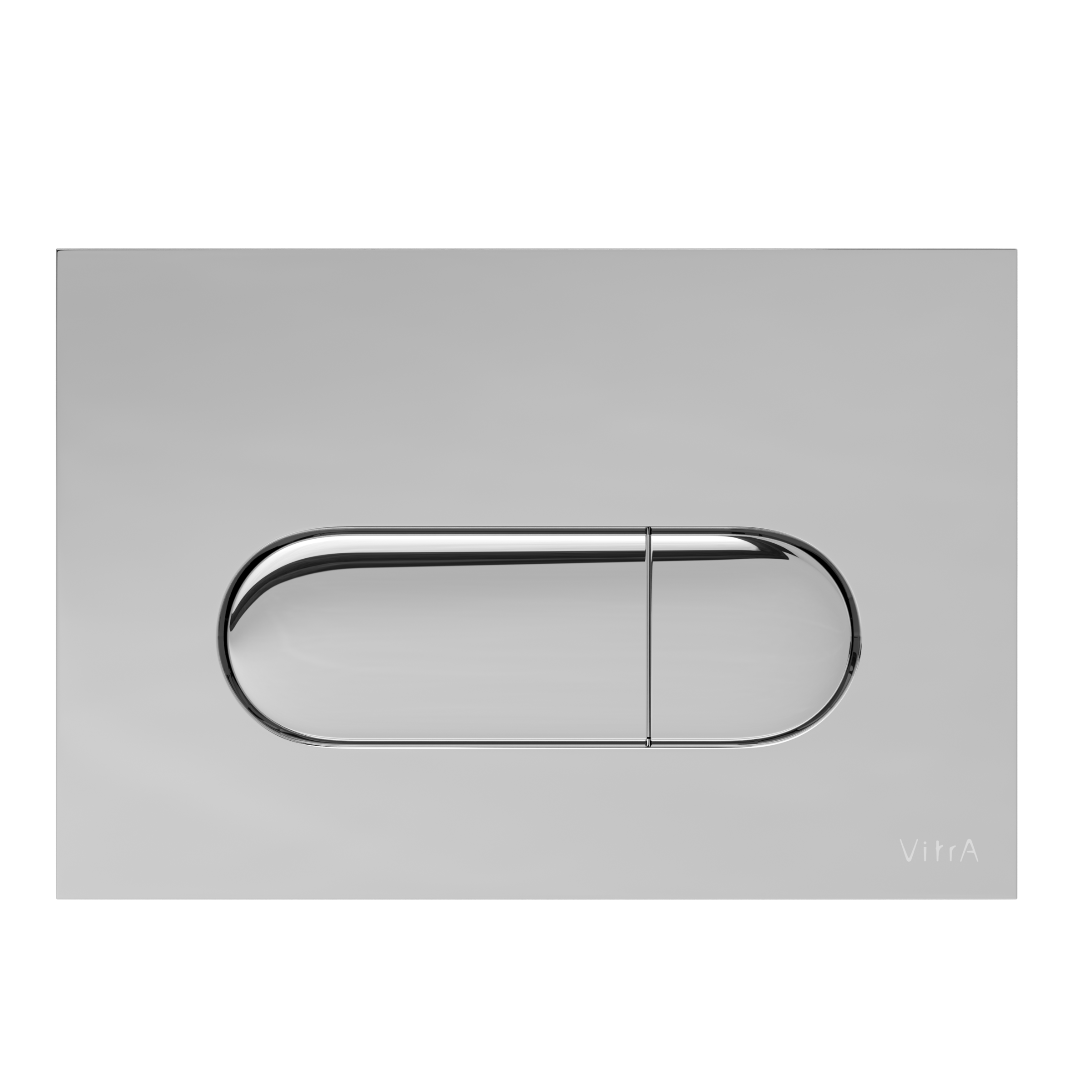 Изображение товара Клавиша смыва для инсталляции Vitra Root Round механическая хром