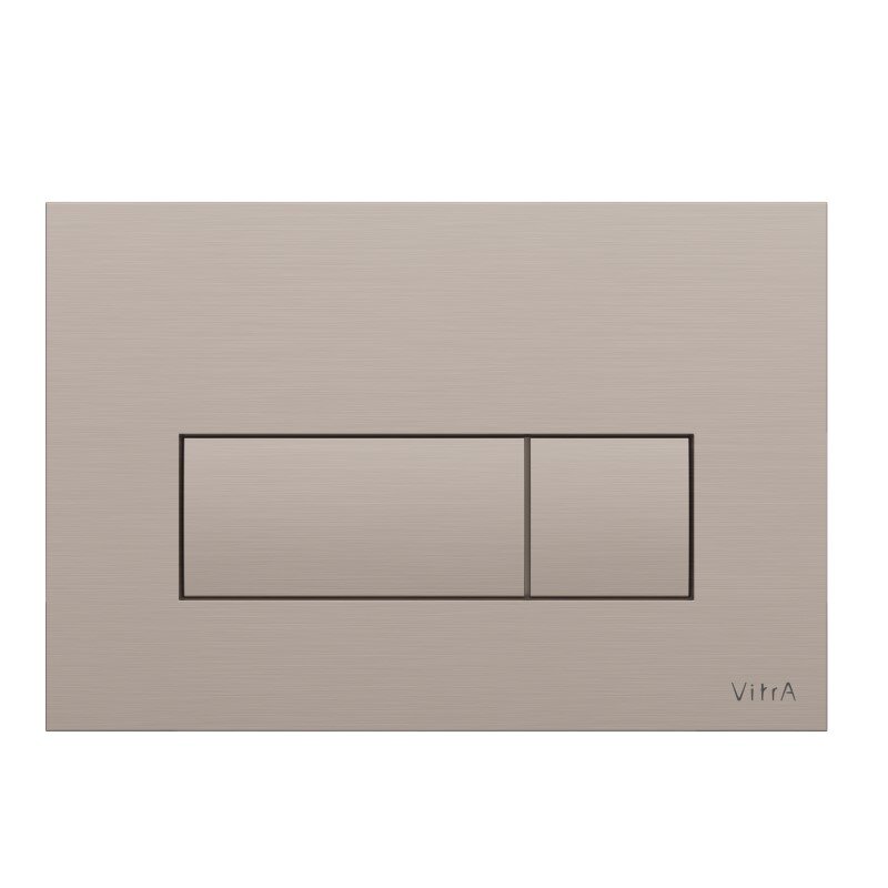 Изображение товара Клавиша смыва для инсталляции Vitra Root Square 740-2395, механическая, никель Изображение товара Клавиша смыва для инсталляции Vitra Root Square 740-2395, механическая, никель