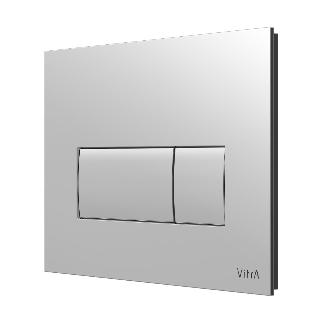 Изображение товара Клавиша смыва для инсталляции VitrA Root Square 740-2380, механическая, хром Изображение товара Клавиша смыва для инсталляции VitrA Root Square 740-2380, механическая, хром