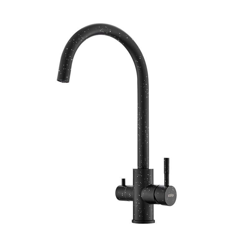 Изображение товара Смеситель для кухни Esko GR 04 B с фильтром, черный матовый, 24.78 см Изображение товара Смеситель для кухни Esko GR 04 B с фильтром, черный матовый, 24.78 см