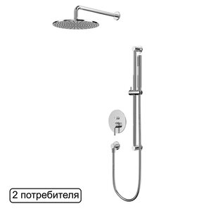 Изображение товара Душевая система Whitecross Y chrome YSET05CR, цвет хром