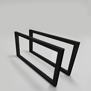 Изображение товара Кронштейн для раковины MySpace Loft, 2 штуки, цвет черный муар, BRT-4330B-2