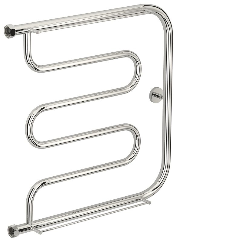 Изображение товара Водяной полотенцесушитель Сунержа Лира+ высота 60 см ширина 60 см хром