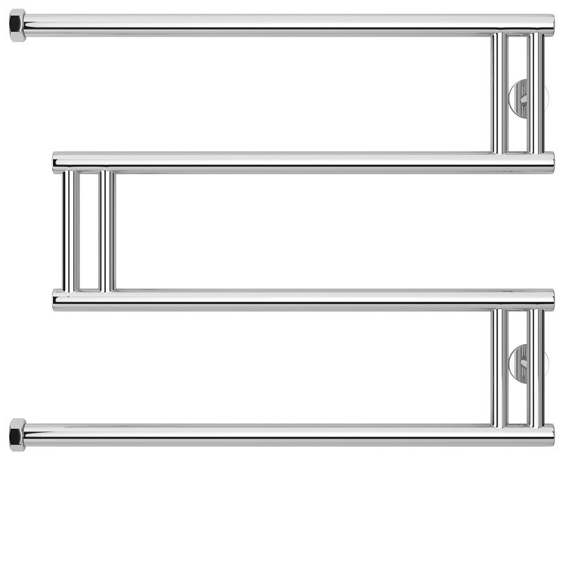 Изображение товара Полотенцесушитель водяной Сунержа High-Tech M+, ширина 65 см, высота 50 см, боковое подключение 50 см, цвет хром, 00-4050-5065