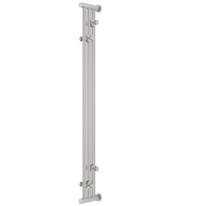 Изображение товара Полотенцесушитель водяной Сунержа Хорда, высота 120 см, ширина 19.5 см, боковое подключение 120 см, 4 вешалки,цвет хром, 00-4124-1200