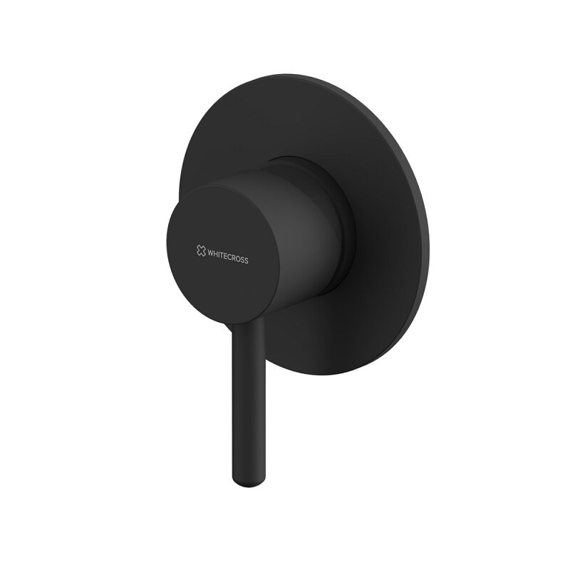 Изображение товара Смеситель Whitecross Y black Y1245BL для душа, цвет черный матовый Изображение товара Смеситель Whitecross Y black Y1245BL для душа, цвет черный матовый