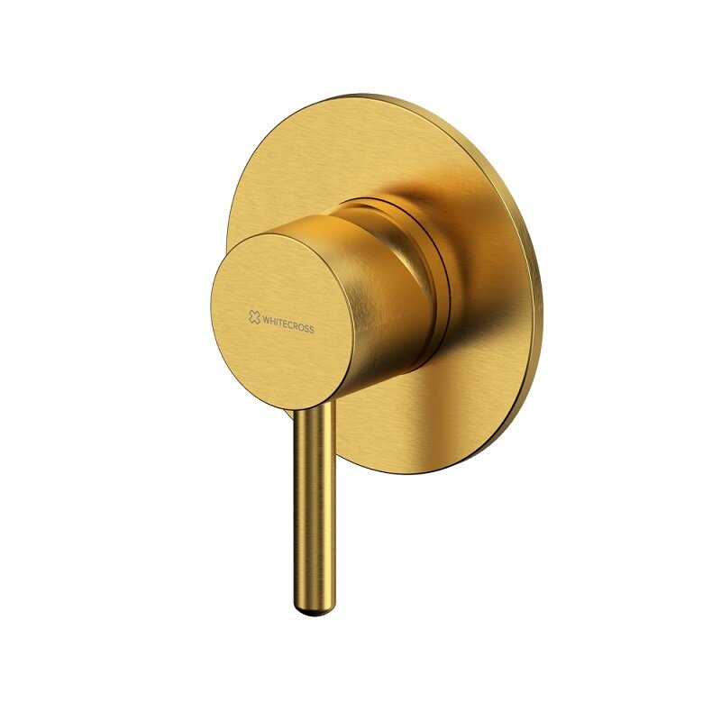 Изображение товара Смеситель Whitecross Y brushed gold Y1245GLB для душа, цвет брашированное золото Изображение товара Смеситель Whitecross Y brushed gold Y1245GLB для душа, цвет брашированное золото