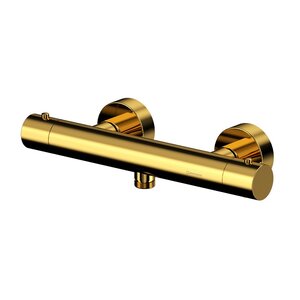 Изображение товара Смеситель Whitecross Y gold Y1246GL для душа, термостатический, на 1 потребителя, цвет золото