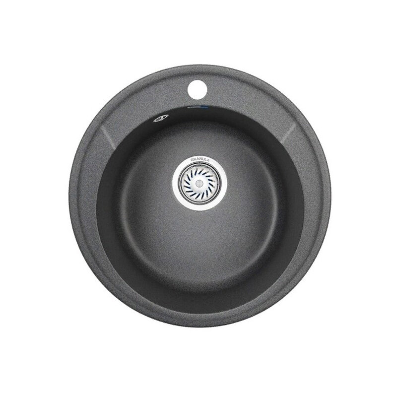 Изображение товара Кухонная мойка Granula ST-4802 4802bg из искусственного камня графит Изображение товара Кухонная мойка Granula ST-4802 4802bg из искусственного камня графит