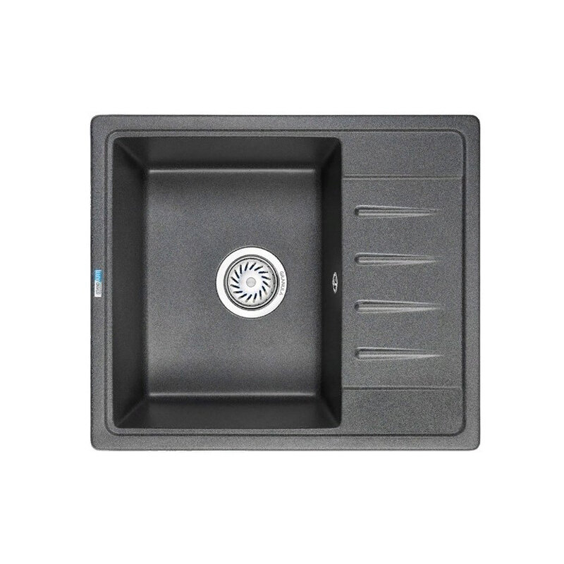 Изображение товара Кухонная мойка Granula ST-5803 5803bg из кварца, серый, встроенная