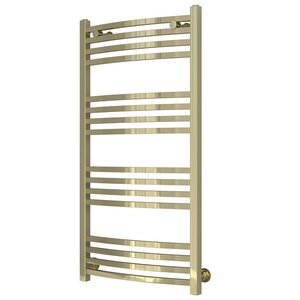 Изображение товара Водяной полотенцесушитель Сунержа Аркус из нержавеющей стали 100 см шампань