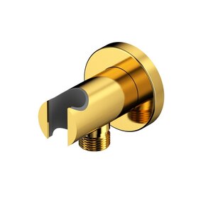 Изображение товара Шланговое подключение Whitecross Y gold Y1005GL, с держателем, цвет золото
