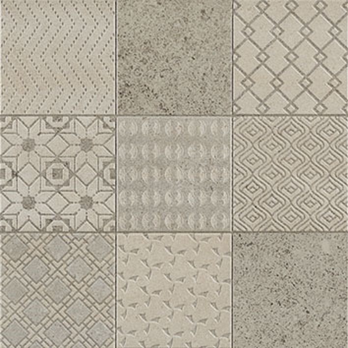 Изображение товара Керамогранит Porcelanosa Berna Deco 59.6x59.6 см для пола и стен бежевый серый