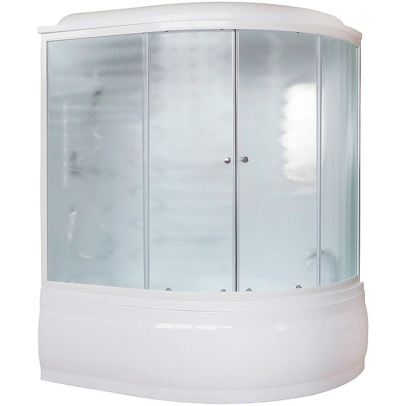 Изображение товара Душевой бокс Royal Bath RB150ALP-C-L/R с гидромассажем и крышей