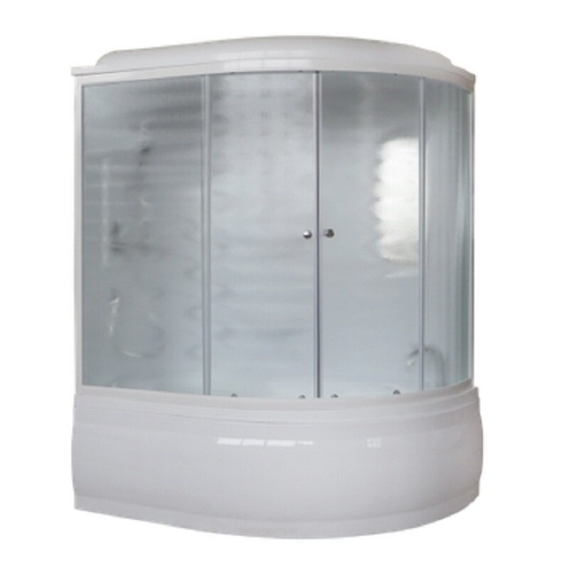 Изображение товара Душевой бокс Royal Bath 170x100 см с гидромассажем и матовым стеклом