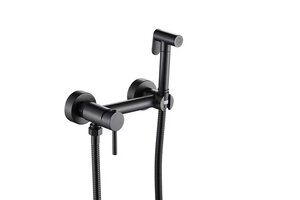 Изображение товара Гигиенический душ Esko, SMH02 Black, со смесителем, черный матовый