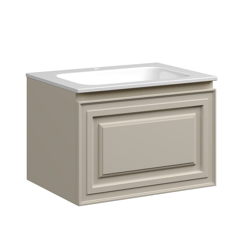 Изображение товара Подвесная тумба под раковину Sancos Very 60 см, МДФ, Beige Soft, Россия