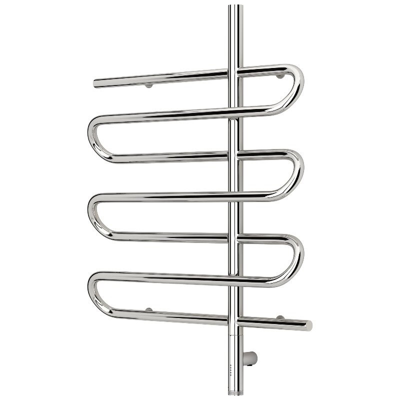 Изображение товара Полотенцесушитель электрический Сунержа Эпатаж 3.0, высота 80 см, ширина 60 см, диммер слева/справа, цвет хром, 00-5850-8060/00-5851-8060