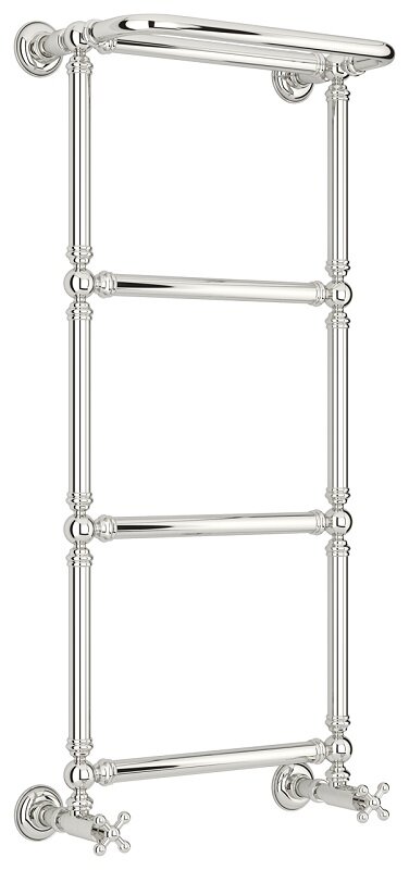 Изображение товара Водяной полотенцесушитель Сунержа Ренессанс 1386 с полкой 40х95 см нержавеющая сталь