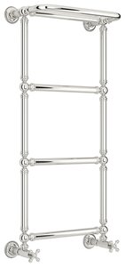 Изображение товара Водяной полотенцесушитель Сунержа Ренессанс 1386 с полкой 40х95 см нержавеющая сталь