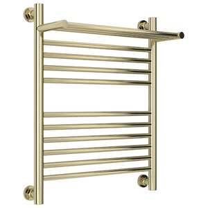 Изображение товара Полотенцесушитель водяной Сунержа Богема+, высота 60 см, ширина 50 см, с полкой, цвет шампань, 020-0223-6050