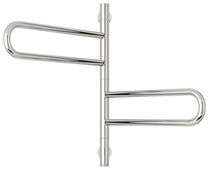 Изображение товара Электрический полотенцесушитель Сунержа Парео 4.0 55x60 см хром нержавеющая сталь