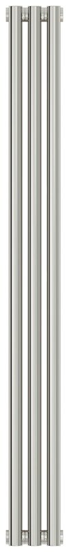Изображение товара Радиатор стальной трубчатый Сунержа Эстет-1 3 секции боковое подключение хром