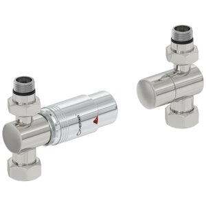 Изображение товара Автоматический терморегулятор для полотенцесушителей Сунержа 1/2" G 3/4" х нержавеющая сталь