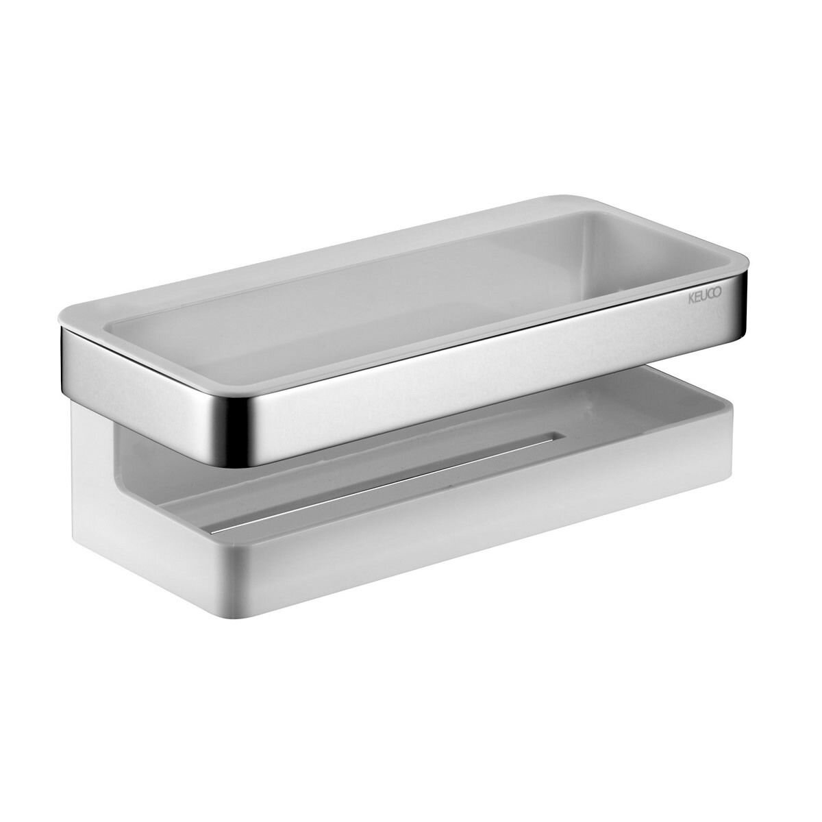 Изображение товара Корзинка для душа Keuco Moll 12758 010000 белая - удобное хранение в ванной