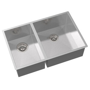 Изображение товара Мойка кухонная Oulin 75 см, нержавеющая сталь, цвет сатин, OL-F202