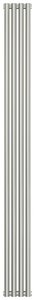 Изображение товара Радиатор стальной трубчатый Сунержа Эстет-1 4 секции боковое подключение хром 180 см
