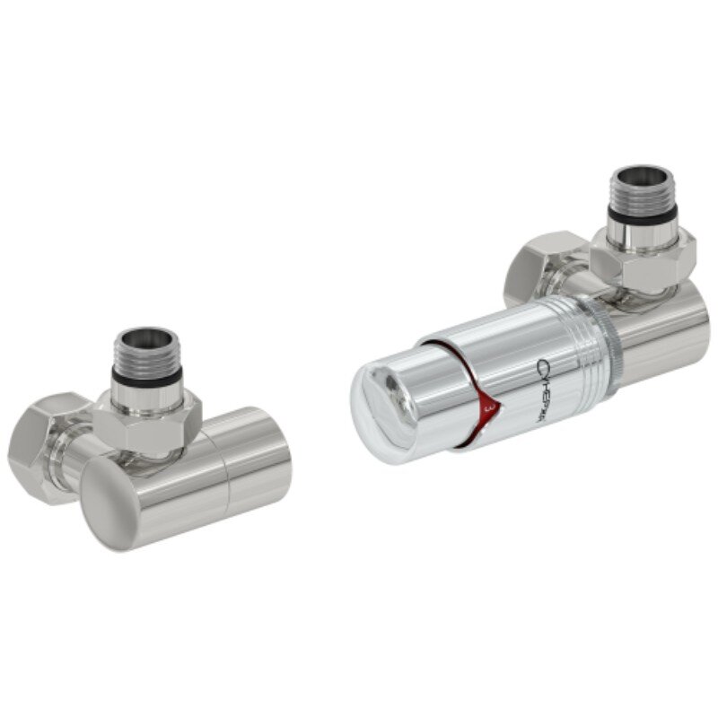 Изображение товара Автоматический терморегулятор Сунержа для полотенцесушителя G 1/2 дюйма хром Россия