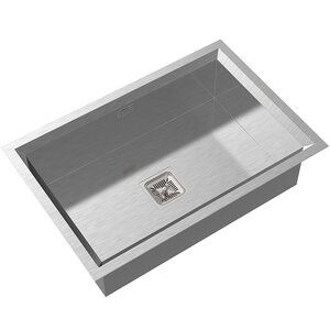 Изображение товара Кухонная мойка из нержавеющей стали Oulin OL-FU113 75,6 см с двумя уровнями шумоизоляции