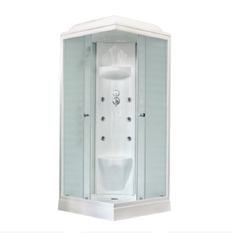 Изображение товара Душевая кабина Royal Bath HP 90x90 см с гидромассажем и крышей