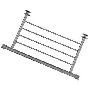 Изображение товара Полка Сунержа, 37 см для ДР Сунержа, цвет черный хром, 01-2012-4370