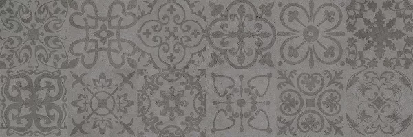 Изображение товара Керамогранит Porcelanosa Frame New 24966 Deco Dark 33.3 x 100 см, темно-серый