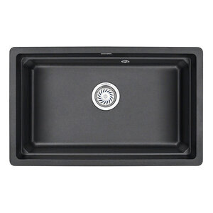 Изображение товара Кухонная мойка Granula Kitchen Space 75 см, черный, 7303U