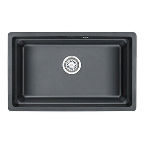 Изображение товара Кухонная мойка Granula Kitchen Space 75 см, шварц, 7303U
