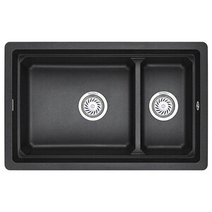 Изображение товара Кухонная мойка Granula Kitchen Space 75 см, черный, 7304U