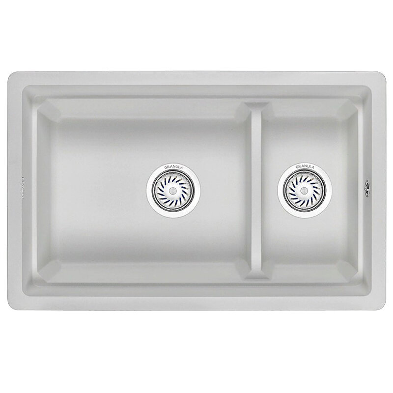 Изображение товара Кухонная мойка Granula KS-7304U 7304Uwh, арктик