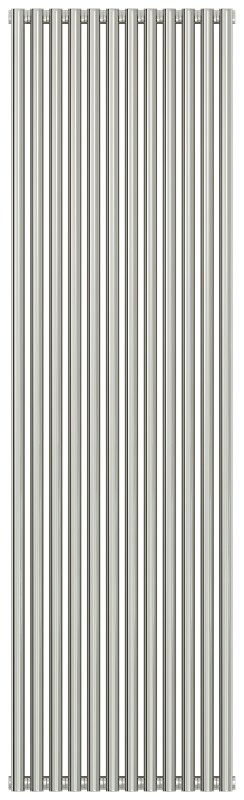 Изображение товара Радиатор стальной трубчатый Сунержа Эстет-11, ширина 55 см, высота 180 см, 12 секций, боковое подключение, хром, 00-0302-1812