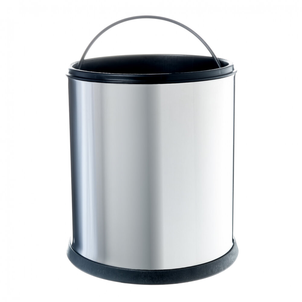 Изображение товара Ведро для мусора Fixsen Horeca FX-31024B, 5 литров, напольное, хром
